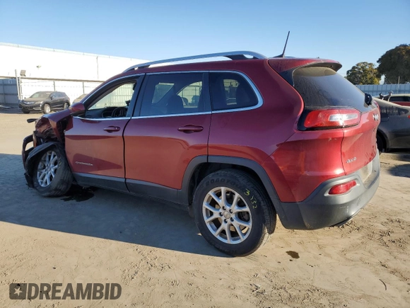 2017 Jeep Cherokee Latitude with VIN 1C4PJMCS8HW657864, listed as a Copart auction lot 89151365 with 81,549 mi miles and Salvage title. Bid and sale history available at DreamBid. Image 2.
