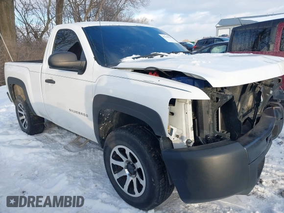 2011 Chevrolet Silverado 1500 Work Truck with VIN 1GCNCPEX1BZ299475, listed as a IAAI auction lot 41338926 with 210,002 mi miles and . Bid and sale history available at DreamBid. Image 1.