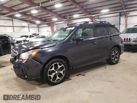 2014 Subaru Forester XT Touring with VIN JF2SJGMC0EH517859, listed as a Copart auction lot 46973505 with 117,907 mi miles and Salvage Title. Bid and sale history available at DreamBid. Image 1.
