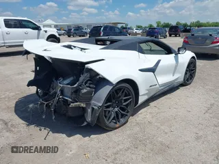 2023 Chevrolet Corvette 3LZ with VIN 1G1YF3D37P5603363, listed as a IAAI auction lot 42176876 with Not provided miles and . Bid and sale history available at DreamBid. Image 4.