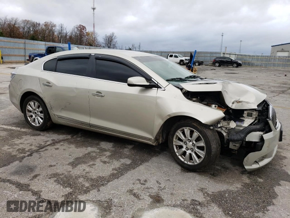 2013 Buick LaCrosse with VIN 1G4GA5E35DF331814, listed as a Copart auction lot 81316694 with 203,544 mi miles and Salvage title. Bid and sale history available at DreamBid. Image 4.
