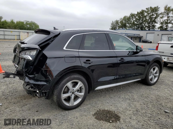 2020 Audi Q5 Prestige with VIN WA1CNAFY2L2116594, listed as a Copart auction lot 60760165 with 37,487 mi miles and Salvage title. Bid and sale history available at DreamBid. Image 3.