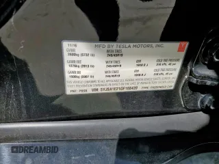 2016 Tesla Model S 90D с VIN 5YJSA1E21GF168439, выставлен на аукционе Copart как лот 60703035 с пробегом 102 905 миль миль и Списание • Salvage title. История ставок и продаж доступна на DreamBid. Изображение 12.