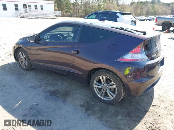 2013 Honda CR-Z with VIN JHMZF1D48DS003911, listed as a IAAI auction lot 41886836 with 156,542 mi miles. Bid and sale history available at carsss.com. Image 3.