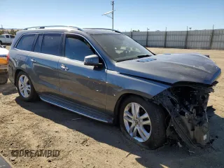 2017 Mercedes-Benz GLS 450 with VIN 4JGDF6EE3HA968974, listed as a Copart auction lot 67639594 with 104,330 mi miles and Salvage Title. Bid and sale history available at DreamBid. Image 4.