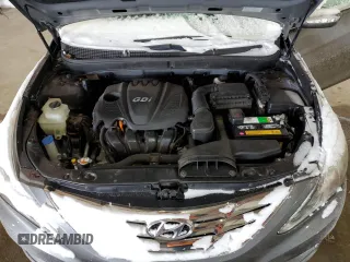 2013 Hyundai Sonata Limited with VIN 5NPEC4AC4DH617813, listed as a Copart auction lot 46164025 with 87,256 mi miles and Salvage Title. Bid and sale history available at DreamBid. Image 12.