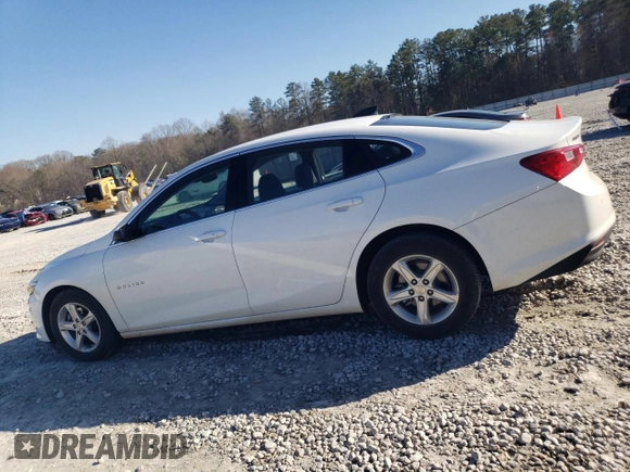 2024 Chevrolet Malibu LS with VIN 1G1ZC5ST4RF178726, listed as a Copart auction lot 47872525 with 20,588 mi miles and Salvage Title. Bid and sale history available at DreamBid. Image 2.
