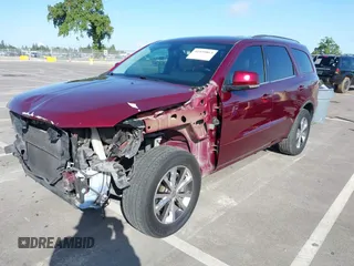 2016 Dodge Durango Limited with VIN 1C4RDHDG5GC459549, listed as a IAAI auction lot 41959863 with 93,760 mi miles. Bid and sale history available at carsss.com. Image 2.