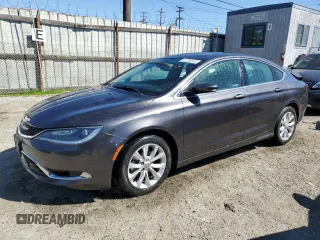 2016 Chrysler 200 C with VIN 1C3CCCCB2GN135064, listed as a Copart auction lot 49738245 with 155,479 mi miles and Salvage Title. Bid and sale history available at carsss.com. Image 1.