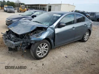 2012 Mazda 3 i Touring с VIN JM1BL1V7XC1666325, выставлен на аукционе Copart как лот 51103045 с пробегом Не указан миль и Списание • Salvage title. История ставок и продаж доступна на DreamBid. Изображение 1.