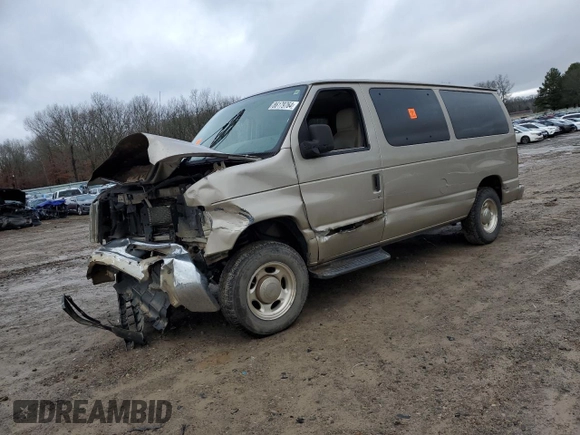 2012 Ford Econoline Wagon XL with VIN 1FMNE1BL4CDB12216, listed as a Copart auction lot 86179764 with 0 mi miles and Salvage Title. Bid and sale history available at carsss.com. Image 1.