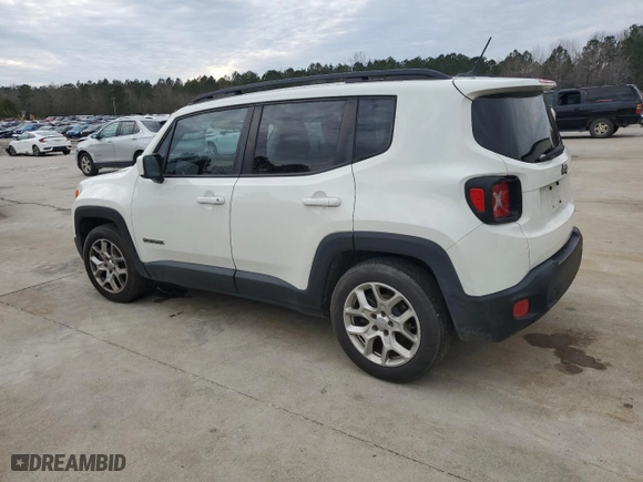 2015 Jeep Renegade Latitude with VIN ZACCJABT0FPB55159, listed as a Copart auction lot 89371825 with 112,846 mi miles and Salvage Title. Bid and sale history available at carsss.com. Image 2.