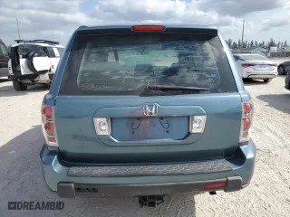 2007 Honda Pilot LX with VIN 5FNYF28117B034129, listed as a Copart auction lot 53350825 with 269,986 mi miles and Salvage Title. Bid and sale history available at carsss.com. Image 6.