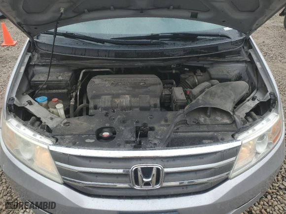 2011 Honda Odyssey LX with VIN 5FNRL5H27BB034345, listed as a Copart auction lot 80877974 with 100,263 mi miles and Salvage Title. Bid and sale history available at carsss.com. Image 12.