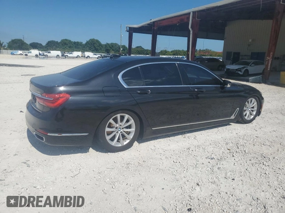 2019 BMW 7 Series 740i с VIN WBA7E2C50KB216552, выставлен на аукционе Copart как лот 56991985 с пробегом 121 140 миль миль и Чистый • Clean title. История ставок и продаж доступна на DreamBid. Изображение 3.
