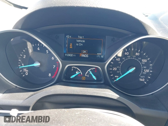 2019 Ford Escape SEL with VIN 1FMCU9HD8KUC07675, listed as a IAAI auction lot 41854820 with 112,432 mi miles. Bid and sale history available at carsss.com. Image 7.
