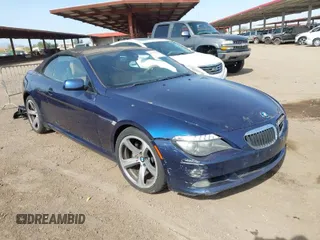 2008 BMW 6 Series 650i with VIN WBAEB53588CX60091, listed as a IAAI auction lot 41939320 with 206,870 mi miles. Bid and sale history available at carsss.com. Image 1.