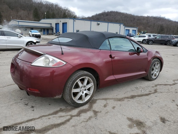 2007 Mitsubishi Eclipse GT with VIN 4A3AL35T97E044749, listed as a Copart auction lot 42902165 with 167,492 mi miles and Salvage Title. Bid and sale history available at carsss.com. Image 3.