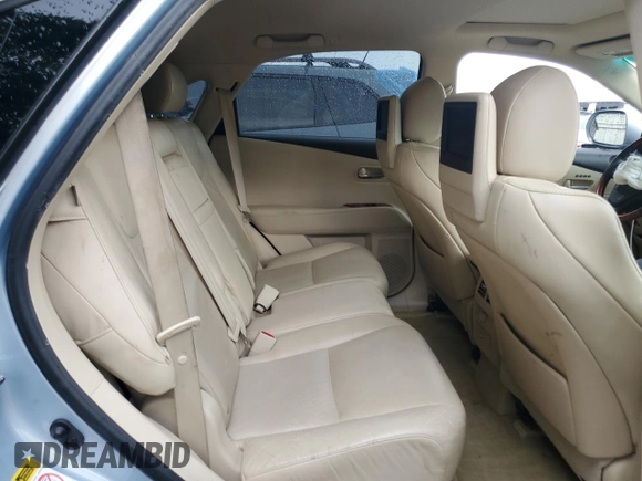 2012 Lexus RX 450h with VIN JTJBC1BA7C2428049, listed as a Copart auction lot 60290195 with 242,822 mi miles and Salvage title. Bid and sale history available at DreamBid. Image 11.