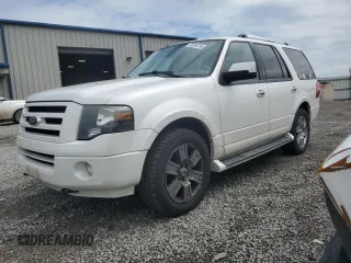 2010 Ford Expedition Limited with VIN 1FMJU2A57AEB21526, listed as a Copart auction lot 56208795 with 253,439 mi miles and Salvage title. Bid and sale history available at DreamBid. Image 1.