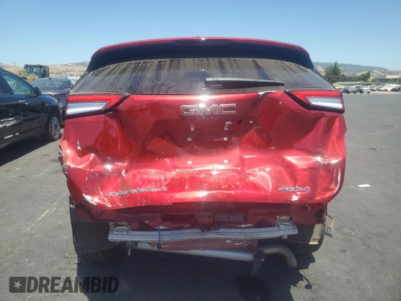 2024 GMC Terrain AT4 with VIN 3GKALYEG8RL211032, listed as a Copart auction lot 61607795 with 17,251 mi miles and Salvage title. Bid and sale history available at DreamBid. Image 6.