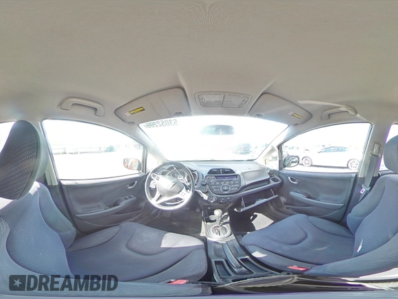 2012 Honda Fit Sport with VIN JHMGE8H58CC013885, listed as a Copart auction lot 53052205 with 144,182 mi miles and Salvage Title. Bid and sale history available at carsss.com. Image 12.
