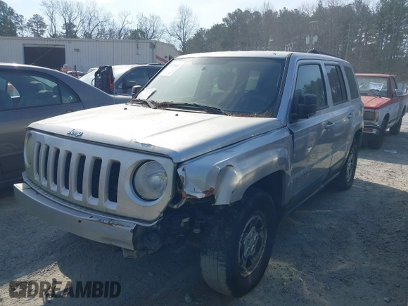 2013 Jeep Patriot Sport with VIN 1C4NJRBB6DD262920, listed as a IAAI auction lot 41779403 with 145,444 mi miles and . Bid and sale history available at carsss.com. Image 2.