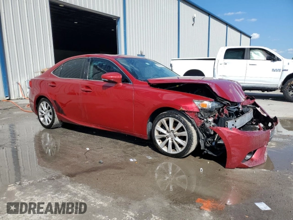 2015 Lexus IS 250 with VIN JTHBF1D24F5061130, listed as a Copart auction lot 50328245 with 191,864 mi miles and Salvage Title. Bid and sale history available at DreamBid. Image 4.