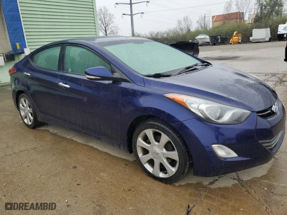 2012 Hyundai Elantra GLS with VIN 5NPDH4AE6CH110425, listed as a Copart auction lot 51688855 with 269,083 mi miles and Clean Title. Bid and sale history available at carsss.com. Image 4.