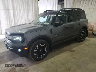 2022 Ford Bronco Sport Outer Banks with VIN 3FMCR9C6XNRD60239, listed as a Copart auction lot 61460025 with 72,123 mi miles and Clean title. Bid and sale history available at DreamBid. Image 1.