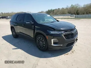 2023 Chevrolet Traverse RS with VIN 1GNERJKW8PJ270608, listed as a Copart auction lot 50543995 with 23,388 mi miles and Salvage Title. Bid and sale history available at carsss.com. Image 14.