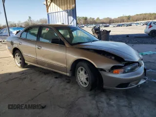 2002 Mitsubishi Galant ES with VIN 4A3AA46G72E105117, listed as a Copart auction lot 43529085 with 69,285 mi miles and Salvage Title. Bid and sale history available at carsss.com. Image 4.