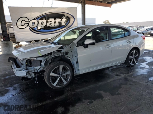 2019 Subaru Impreza Special Sports with VIN 4S3GKAM60K3609183, listed as a Copart auction lot 65470445 with 43,190 mi miles and Salvage title. Bid and sale history available at DreamBid. Image 1.