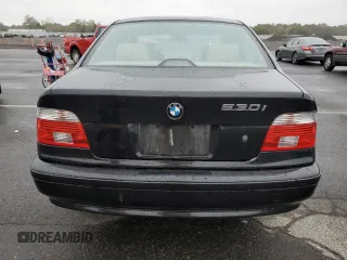 2001 BMW 5 Series 530iA with VIN WBADT63441CF05226, listed as a Copart auction lot 74981094 with 78,490 mi miles and Salvage Title. Bid and sale history available at carsss.com. Image 6.