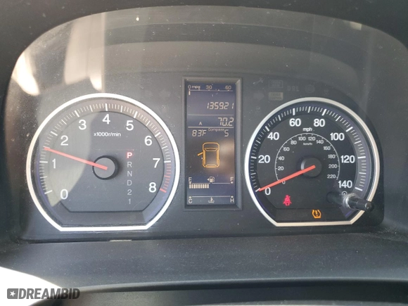 2010 Honda CR-V EX-L with VIN 5J6RE4H71AL062874, listed as a Copart auction lot 52522425 with 135,921 mi miles and Clean Title. Bid and sale history available at carsss.com. Image 9.