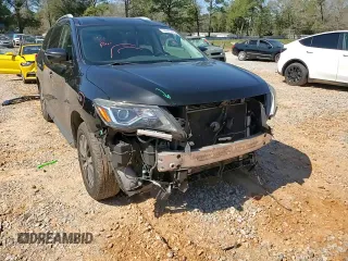 2018 Nissan Pathfinder SL with VIN 5N1DR2MN1JC615046, listed as a Copart auction lot 46695395 with 161,113 mi miles and Salvage Title. Bid and sale history available at DreamBid. Image 12.