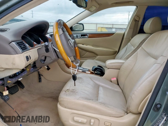 2005 Lexus ES 350 с VIN JTHBA30G155105336, выставлен на аукционе Copart как лот 60641985 с пробегом 200 926 миль миль и Списание • Salvage title. История ставок и продаж доступна на DreamBid. Изображение 7.