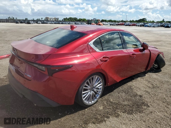 2023 Lexus IS 300 с VIN JTHDA1D2XP5126152, выставлен на аукционе Copart как лот 58768545 с пробегом Не указан миль и На запчасти • Non repairable. История ставок и продаж доступна на DreamBid. Изображение 3.