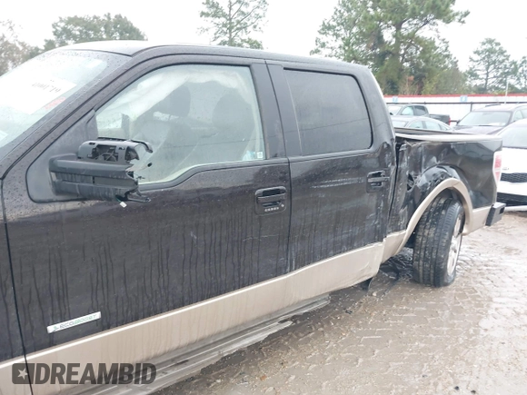 2014 Ford F-150 XL with VIN 1FTFW1CT6EKF04598, listed as a IAAI auction lot 41001719 with 118,549 mi miles and . Bid and sale history available at DreamBid. Image 6.