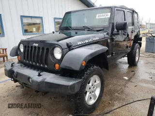 2007 Jeep Wrangler Unlimited Rubicon with VIN 1J8GA69147L113994, listed as a Copart auction lot 86544434 with 100,251 mi miles and Salvage title. Bid and sale history available at DreamBid. Image 1.