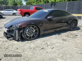 2023 Porsche Taycan 4S z VIN WP0AB2Y11PSA35851, wystawiony jako Copart lot #54502135 z przebiegiem 16 999 mil mil oraz Szkoda całkowita • Salvage title. Historia ofert i sprzedaży dostępna na DreamBid. Obrazek 1.