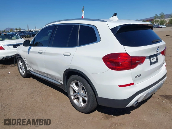 2019 BMW X3 sDrive30i with VIN 5UXTR7C59KLR44964, listed as a IAAI auction lot 41838891 with 60,967 mi miles and . Bid and sale history available at DreamBid. Image 3.