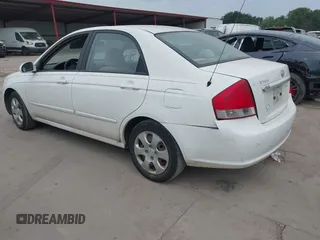 2008 Kia Spectra EX z VIN KNAFE121685502109, wystawiony jako IAAI lot #42418742 z przebiegiem 126 739 mil mil oraz . Historia ofert i sprzedaży dostępna na DreamBid. Obrazek 3.