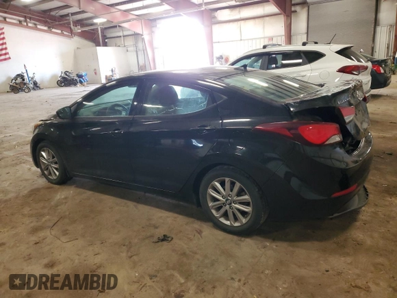 2016 Hyundai Elantra SE with VIN 5NPDH4AE5GH656655, listed as a Copart auction lot 76617374 with 98,959 mi miles and Salvage Title. Bid and sale history available at DreamBid. Image 2.