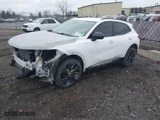 2021 Buick Envision Preferred with VIN LRBAZLR41MD064305, listed as a IAAI auction lot 41215432 with 112,405 mi miles. Bid and sale history available at carsss.com. Image 18.