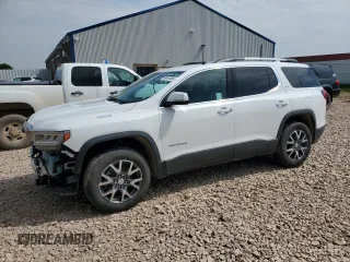 2023 GMC Acadia SLT z VIN 1GKKNUL42PZ222310, wystawiony jako Copart lot #59401085 z przebiegiem 44 928 mil mil oraz Czysty tytuł • Clean title. Historia ofert i sprzedaży dostępna na DreamBid. Obrazek 1.