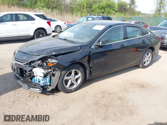 2018 Chevrolet Malibu LS with VIN 1G1ZB5STXJF164501, listed as a IAAI auction lot 42092462 with 153,588 mi miles and . Bid and sale history available at DreamBid. Image 2.