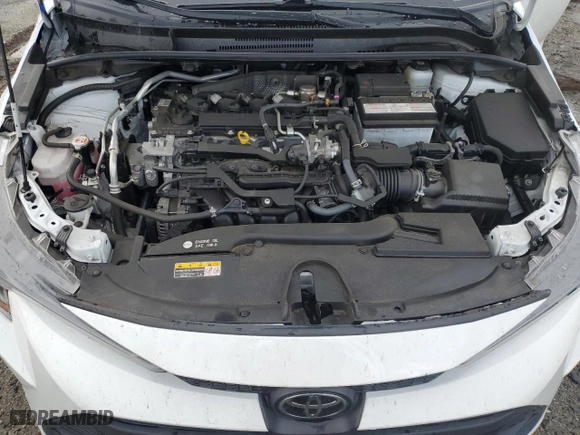 2023 Toyota Corolla LE with VIN JTDB4MEE4P3009298, listed as a Copart auction lot 48905545 with 19,807 mi miles and Salvage Title. Bid and sale history available at carsss.com. Image 12.
