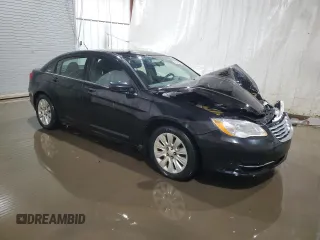 2011 Chrysler 200 LX with VIN 1C3BC4FB6BN566772, listed as a Copart auction lot 45026305 with 212,306 mi miles and Salvage Title. Bid and sale history available at carsss.com. Image 4.