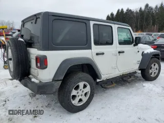 2020 Jeep Wrangler Unlimited Willys with VIN 1C4HJXDN3LW226422, listed as a Copart auction lot 52648335 with 103,097 mi miles and Salvage title. Bid and sale history available at DreamBid. Image 3.